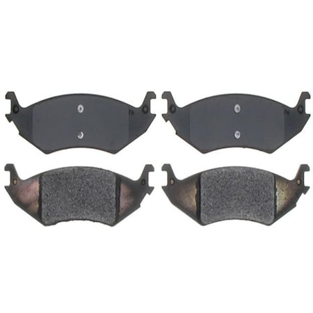 R/M Brakes BRAKE PADS OEM OE Replacement SemiMetallic SGD1046M